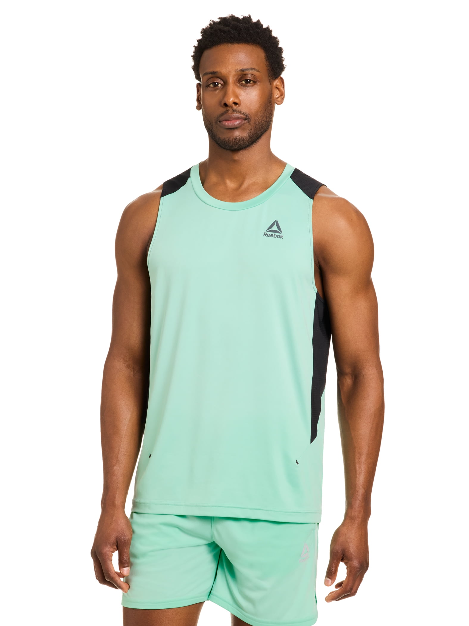 Reebok Men's and Big Men's Eclipse Colorblocked Tank Top, Size S-3XL