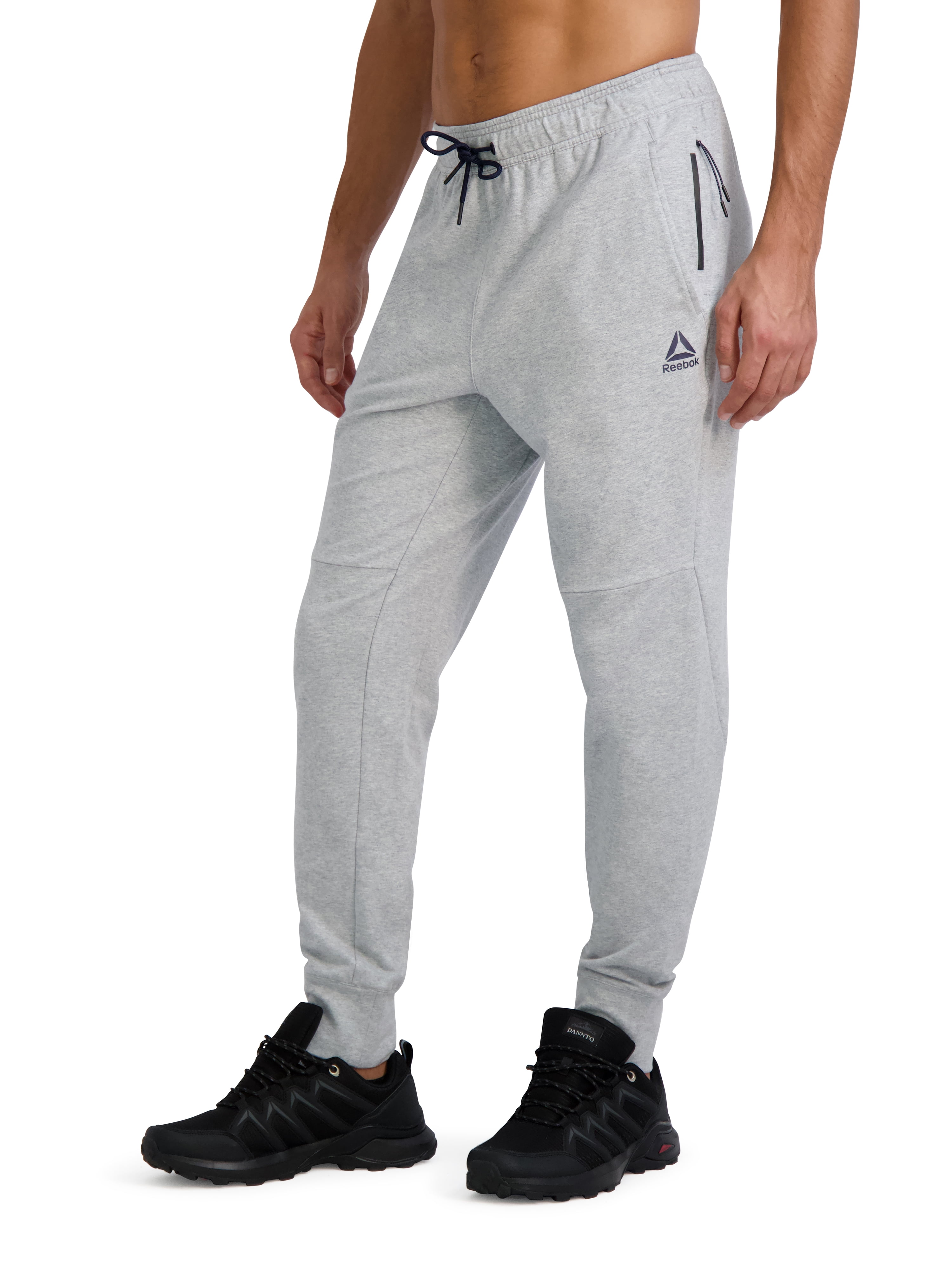 Reebok Men's and Big Men's Fleece Jogger Sweatpants, up to sizes 3XL ...