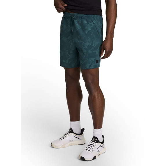 Reebok Men's and Big Men's Flow Knit Shorts 7" Inseam, Sizes S-3XL
