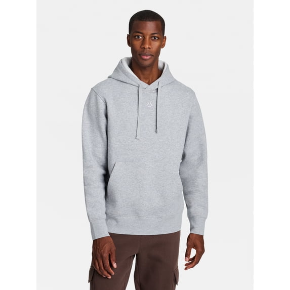 Reebok Men's and Big Men's Game Day Fleece Center Hoodie, Sizes XS-5XL