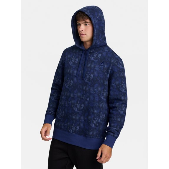 Reebok Men's and Big Men's Game Day Fleece Left Chest Hoodie, Sizes XS-5XL