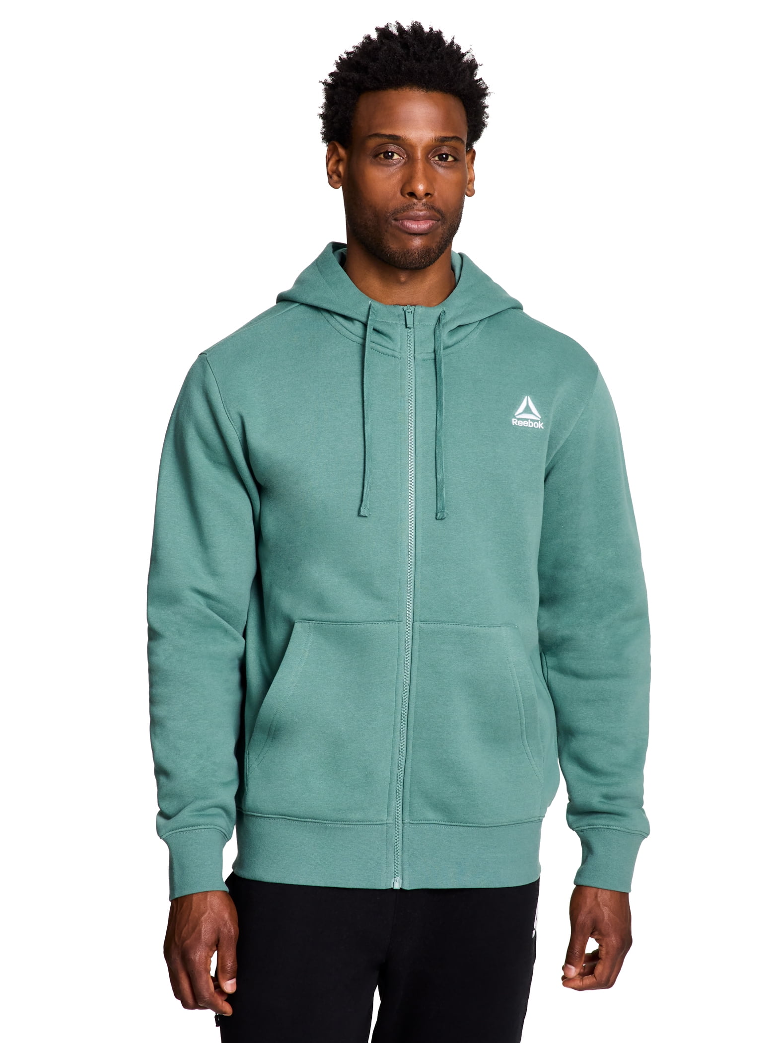 Reebok Men's and Big Men's Game Day Full Zip Hoodie, Sizes XS-5XL