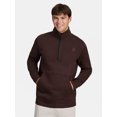 thumbnail image 1 of Reebok Men's and Big Men's Game Day Quarter Zip Fleece Pullover, Sizes XS-5XL, 1 of 6