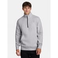 thumbnail image 1 of Reebok Men's and Big Men's Game Day Quarter Zip Fleece Pullover, Sizes XS-5XL, 1 of 6