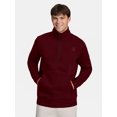 thumbnail image 1 of Reebok Men's and Big Men's Game Day Quarter Zip Fleece Pullover, Sizes XS-5XL, 1 of 6