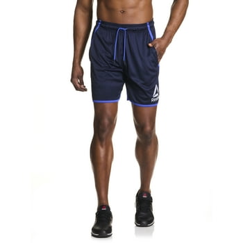 Reebok Men's and Big Men's Groundwork Performance Knit Short, 7" inseam, Size XS-3XL