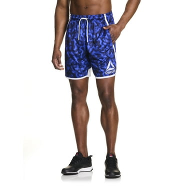 Reebok Men's and Big Men's Groundwork Performance Knit Short, 7" inseam, Size XS-3XL