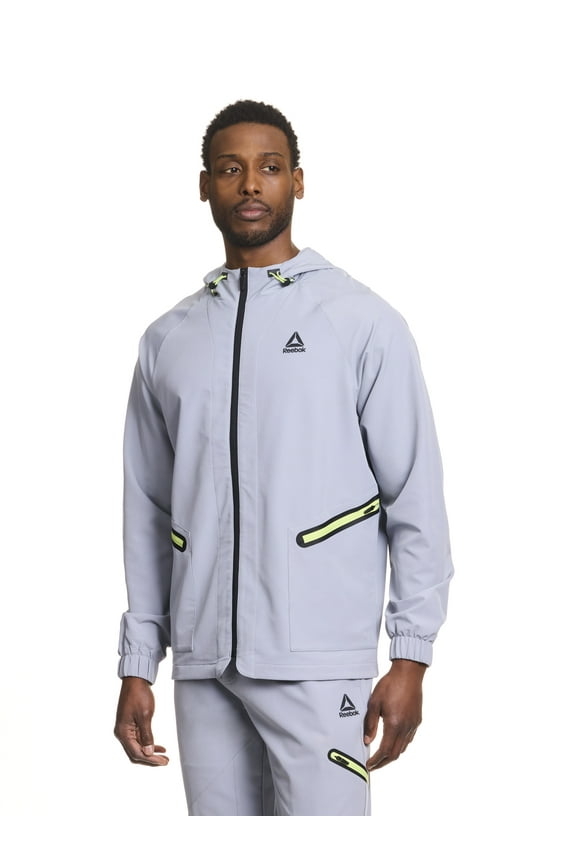 Men's and Big Men's Infinity Performance Full Zip Woven Jacket, Size S-3XL