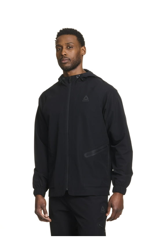 Men's and Big Men's Infinity Performance Full Zip Woven Jacket, Size S-3XL