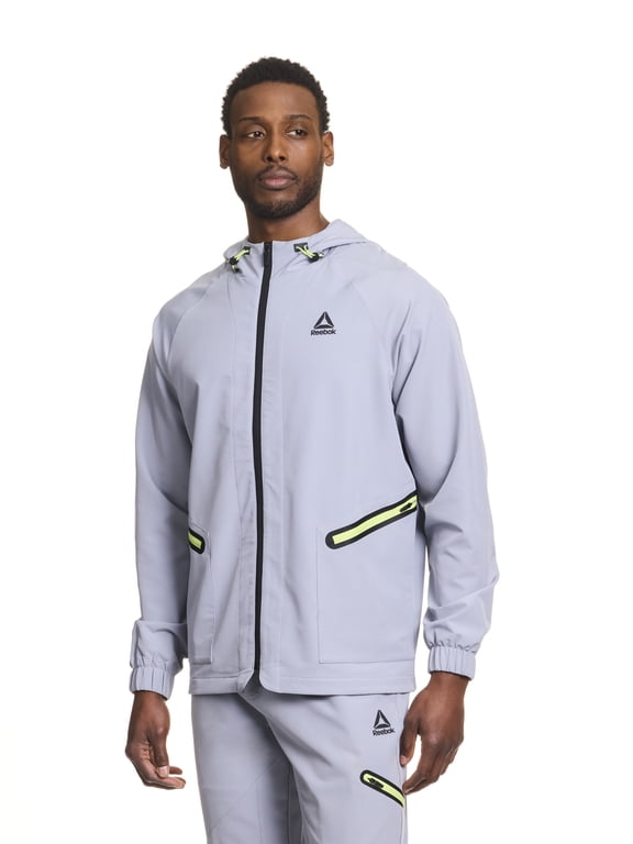 Men's and Big Men's Infinity Performance Full Zip Woven Jacket, Size S-3XL