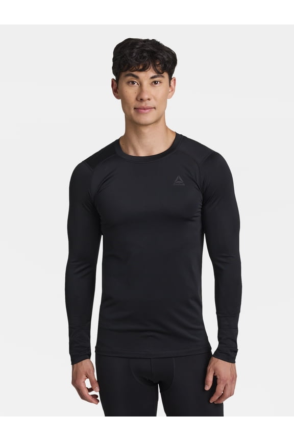 Men's and Big Men's Kinetic Compression Long Sleeve Top, Sizes XS-5XL