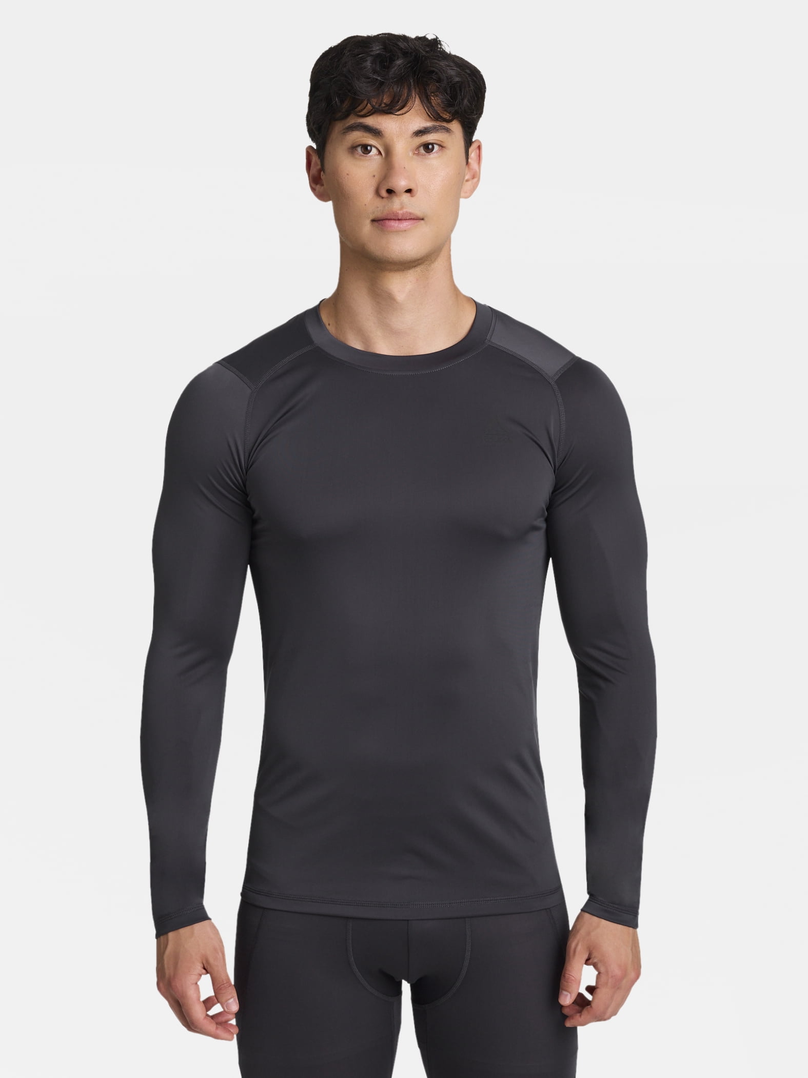 Reebok Men's and Big Men's Kinetic Compression Long Sleeve Top, Sizes XS-5XL
