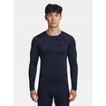 thumbnail image 1 of Reebok Men's and Big Men's Kinetic Compression Long Sleeve Top, Sizes XS-5XL, 1 of 10