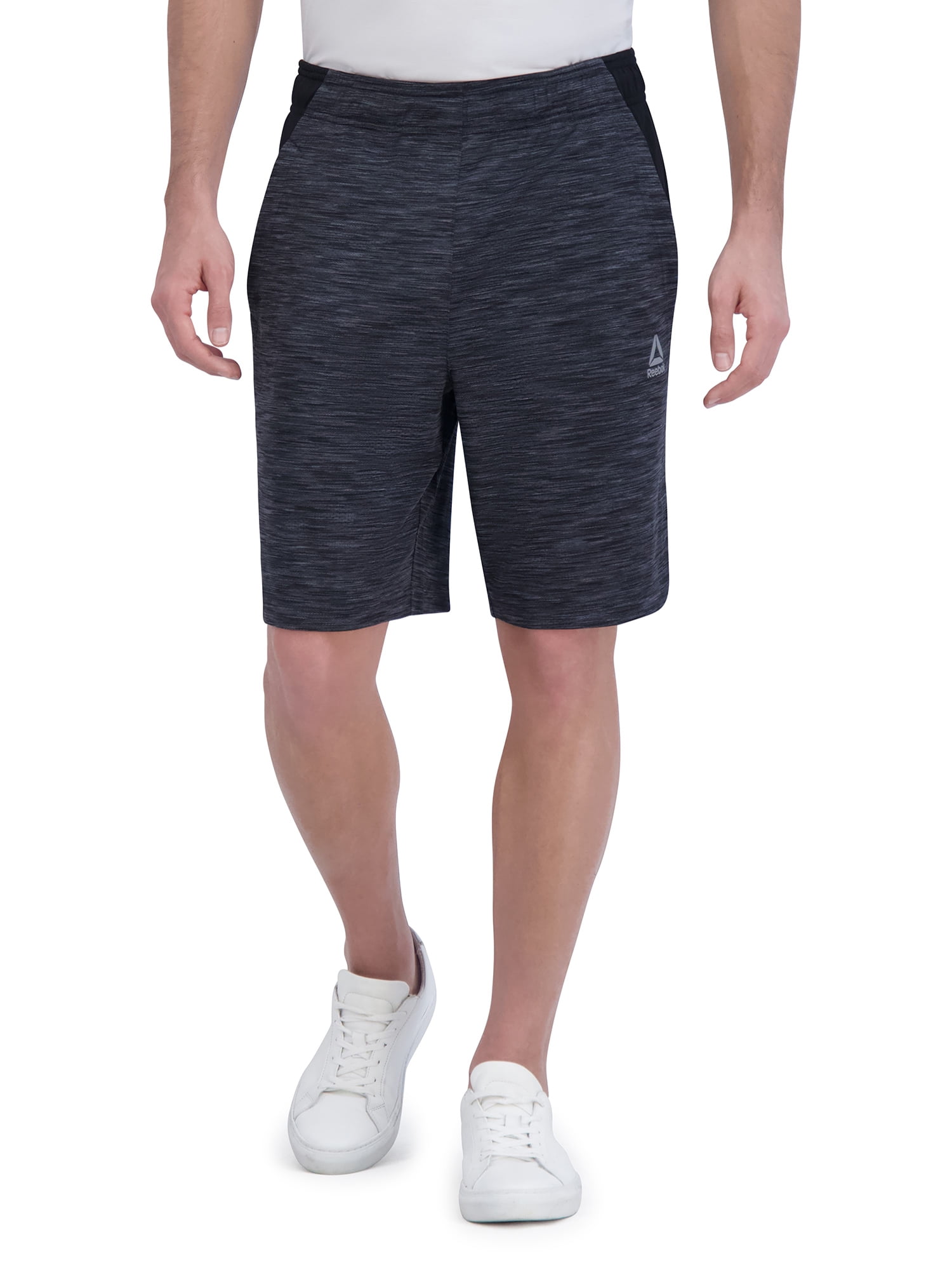 Reebok Men's and Big Men's Knit Training 9" Inseam Shorts, up to Size 3XL