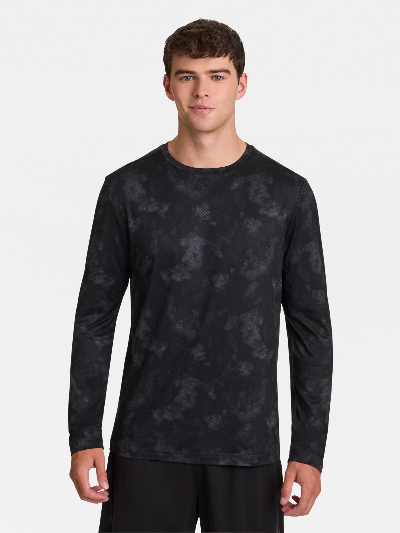 Reebok Men's and Big Men's Legacy Core Long Sleeve T-Shirt, Sizes XS-5XL