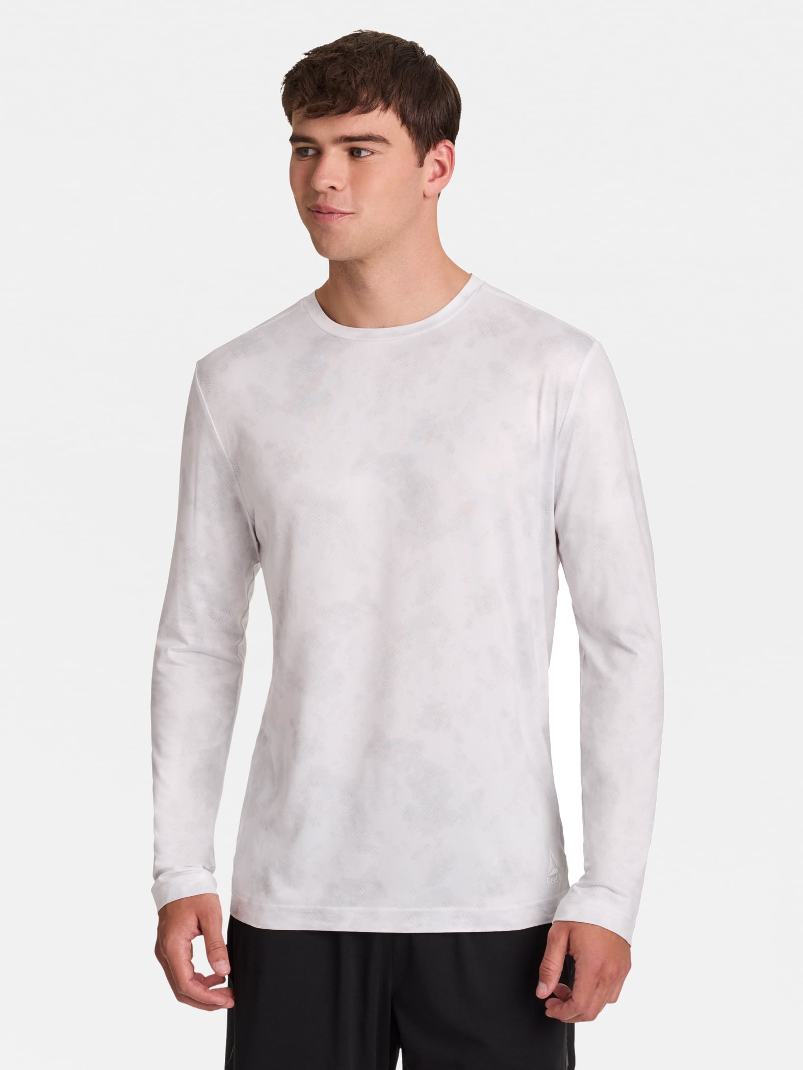 Reebok Men's and Big Men's Legacy Core Long Sleeve T-Shirt, Sizes XS-5XL