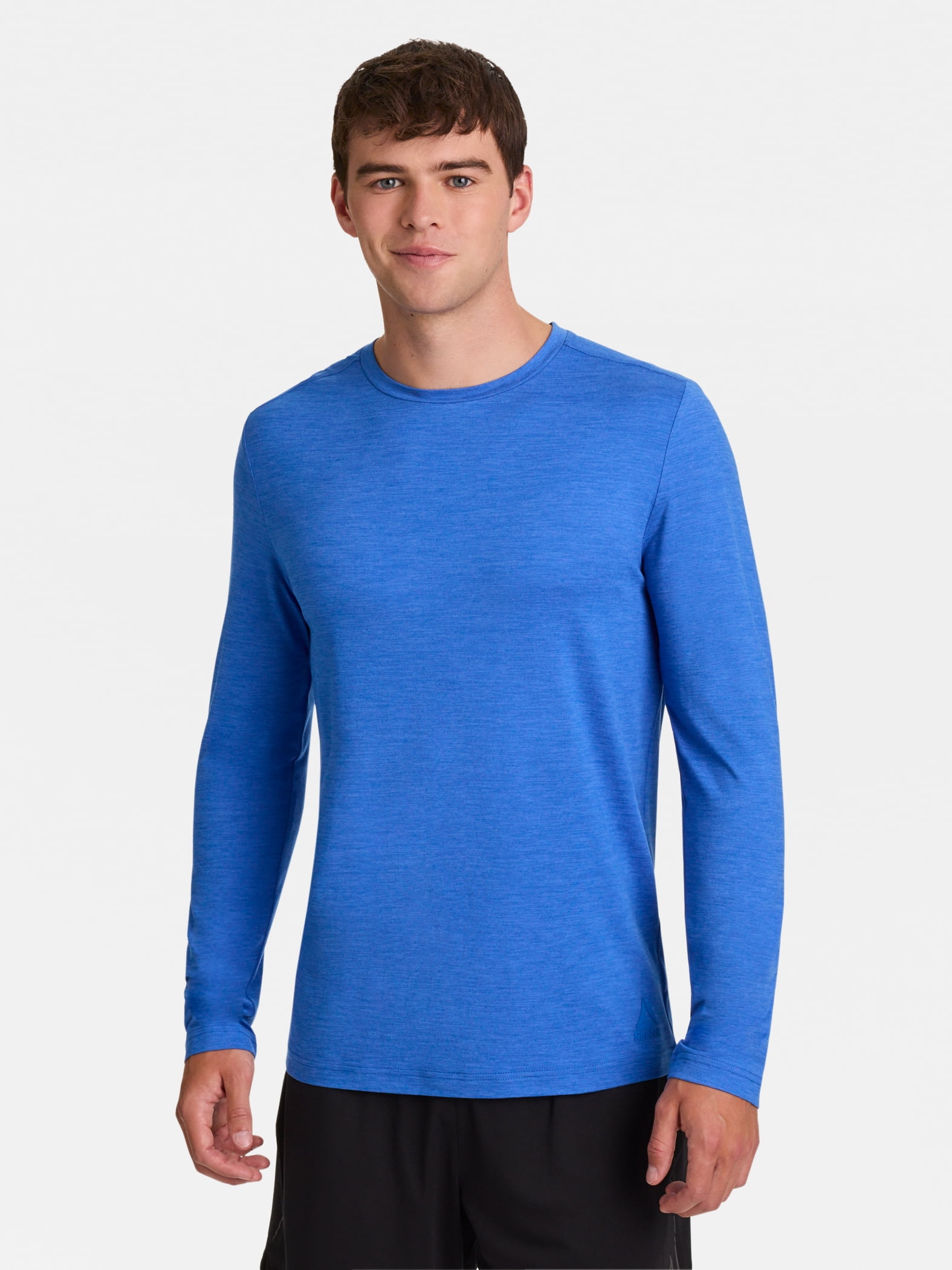 Reebok Men's and Big Men's Legacy Core Long Sleeve T-Shirt, Sizes XS-5XL