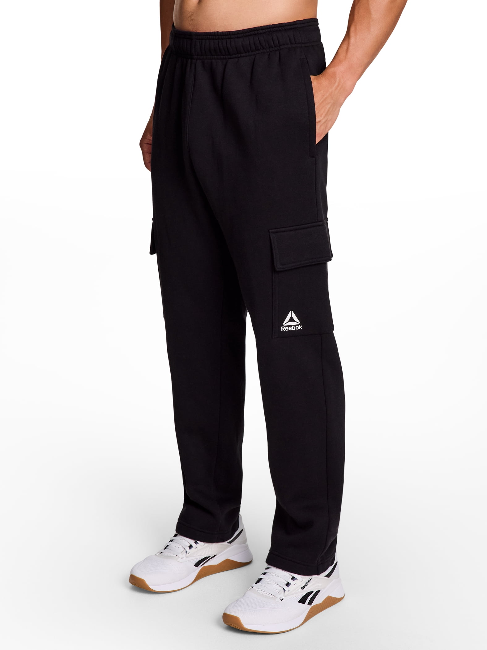 Reebok Men's & Big Men's Game Day Fleece Cargo Sweatpants, Sizes XS-5XL