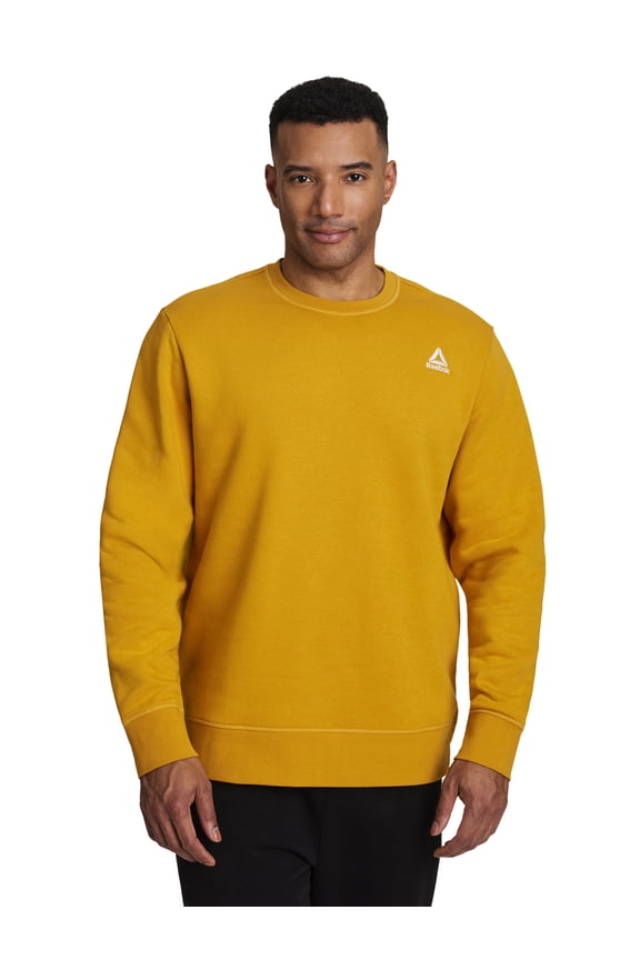 Men's and Big Men's Game Day Fleece Crewneck Sweatshirt, Sizes XS-5XL