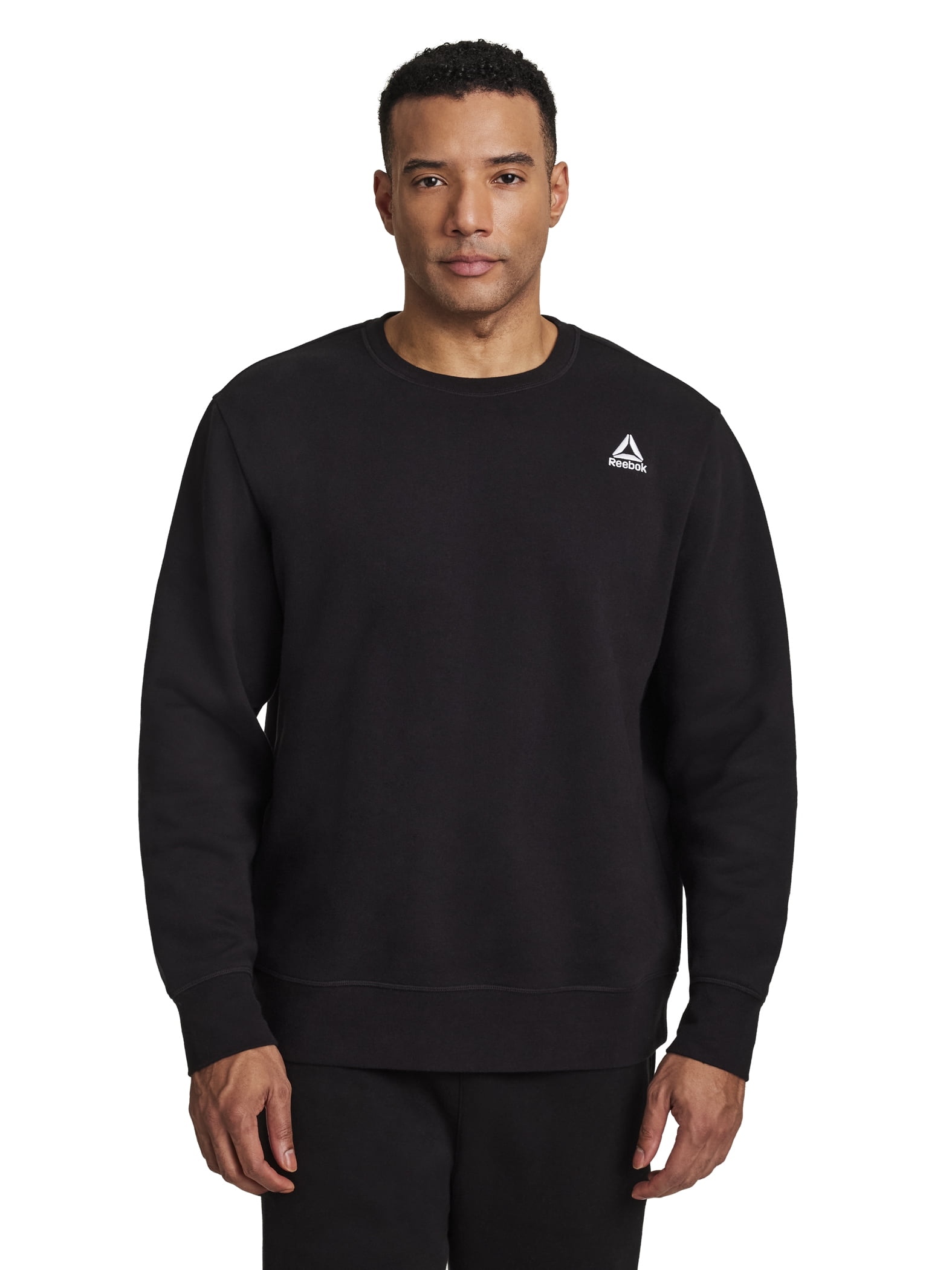 Reebok Men's and Big Men's Game Day Fleece Crewneck Sweatshirt, Sizes XS-5XL