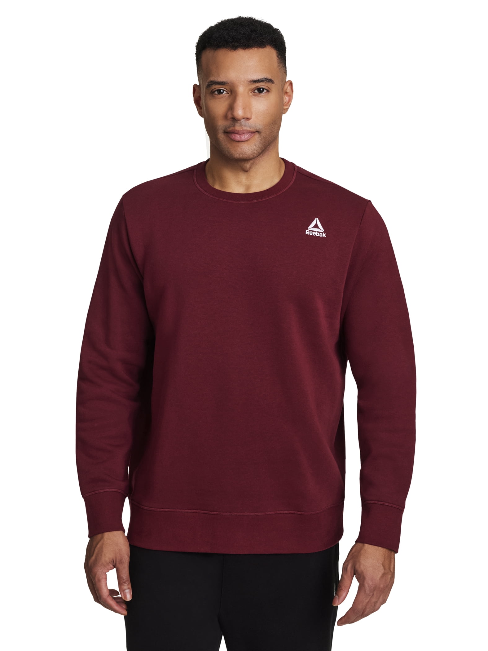 Reebok Men's and Big Men's Game Day Fleece Crewneck Sweatshirt, Sizes XS-5XL