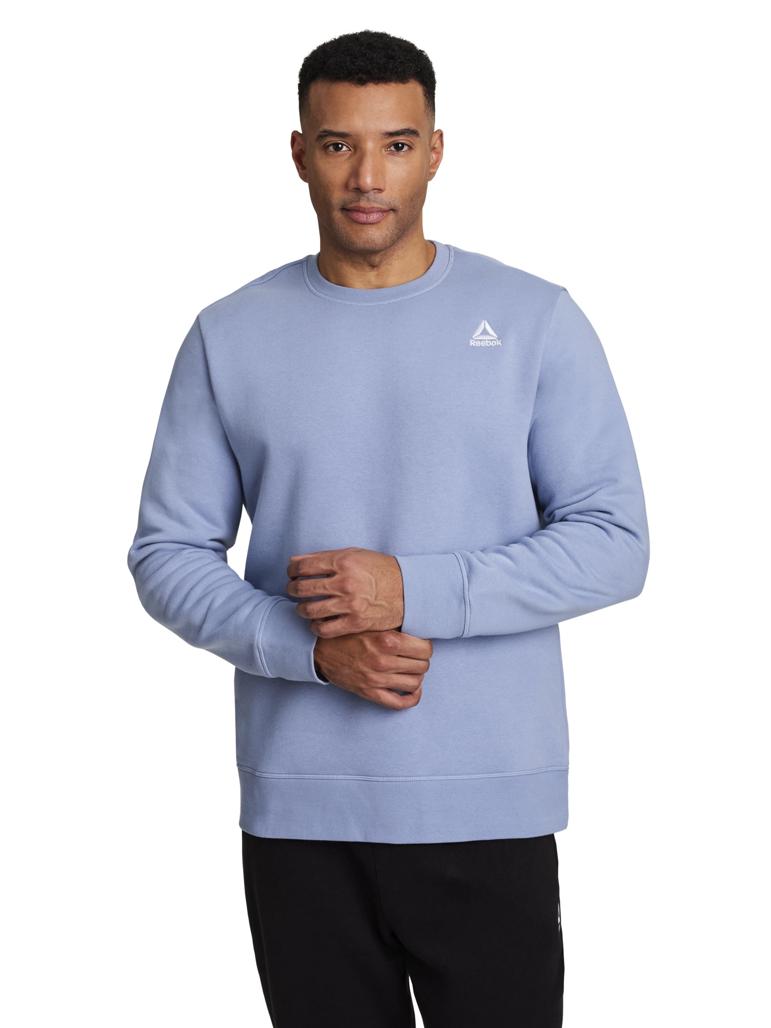 Reebok Men's and Big Men's Game Day Fleece Crewneck Sweatshirt, Sizes XS-5XL