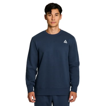 Reebok Men's and Big Men's Fleece Crewneck Sweatshirt, Sizes XS-5XL