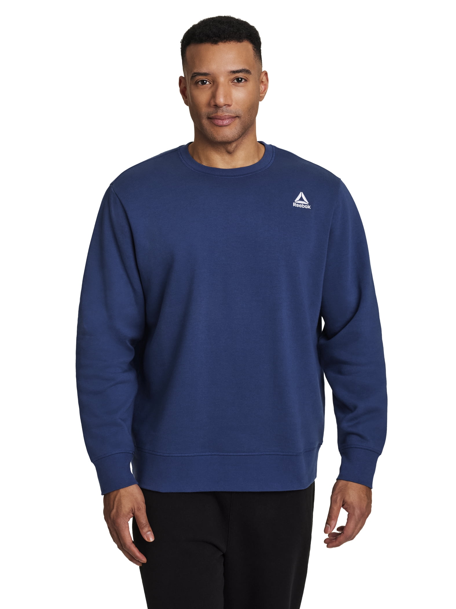 Reebok Men's and Big Men's Game Day Fleece Crewneck Sweatshirt, Sizes XS-5XL