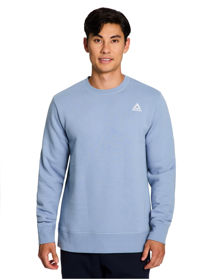 Reebok Men's and Big Men's Fleece Crewneck Sweatshirt, Sizes XS-5XL