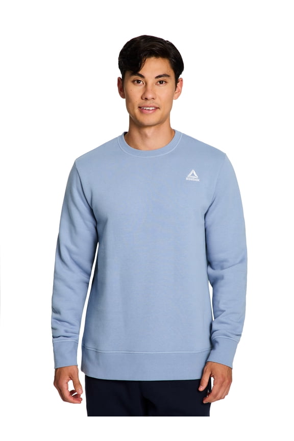 Men's and Big Men's Game Day Fleece Crewneck Sweatshirt, Sizes XS-5XL