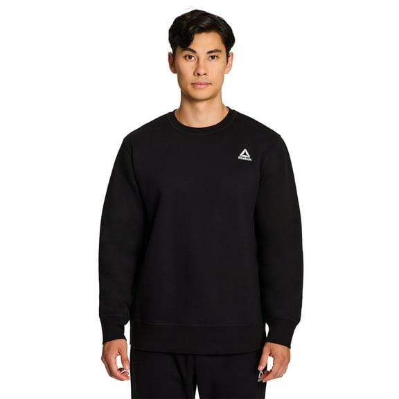 Reebok Men's and Big Men's Fleece Crewneck Sweatshirt, Sizes XS-5XL