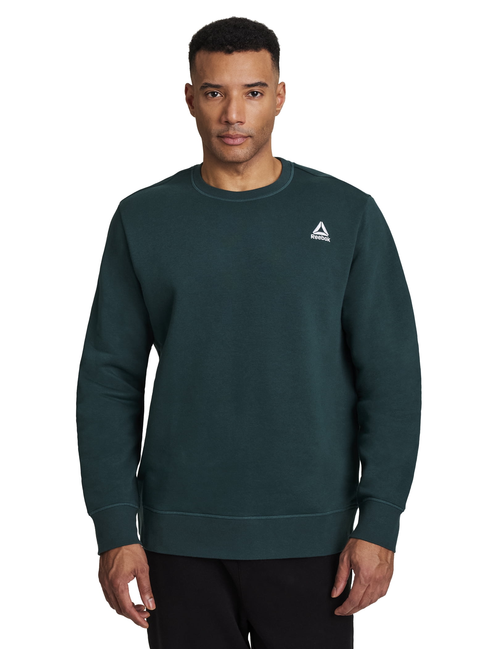 Reebok Men's and Big Men's Game Day Fleece Crewneck Sweatshirt, Sizes XS-5XL