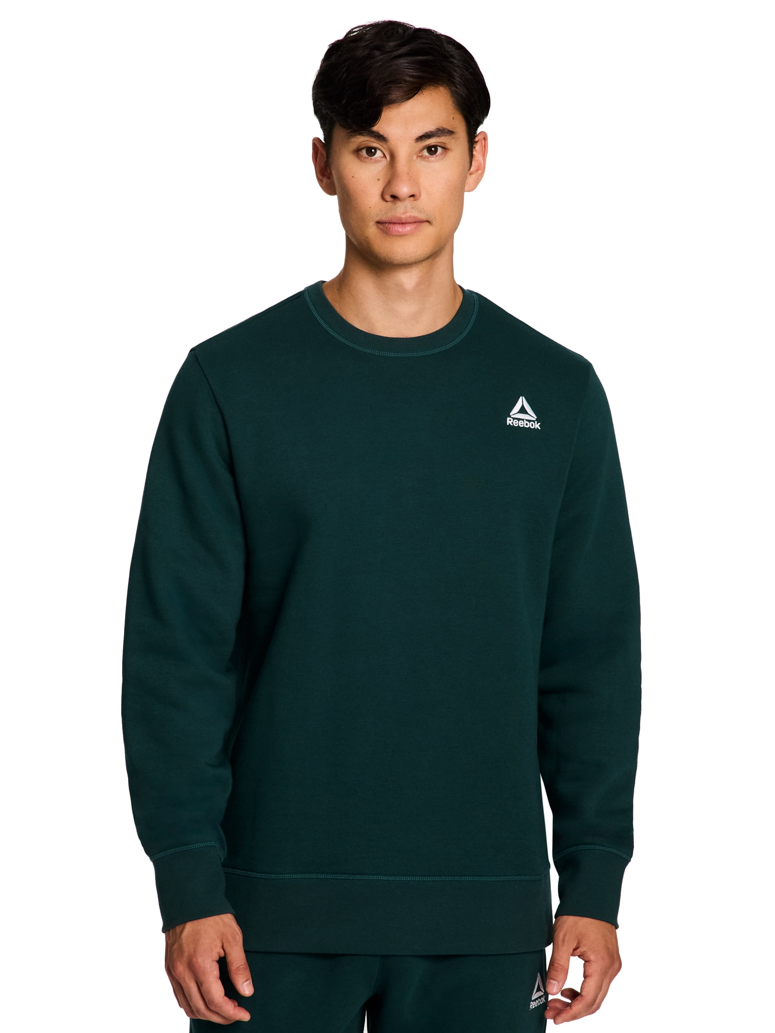 Reebok Men's and Big Men's Game Day Fleece Crewneck Sweatshirt, Sizes XS-5XL