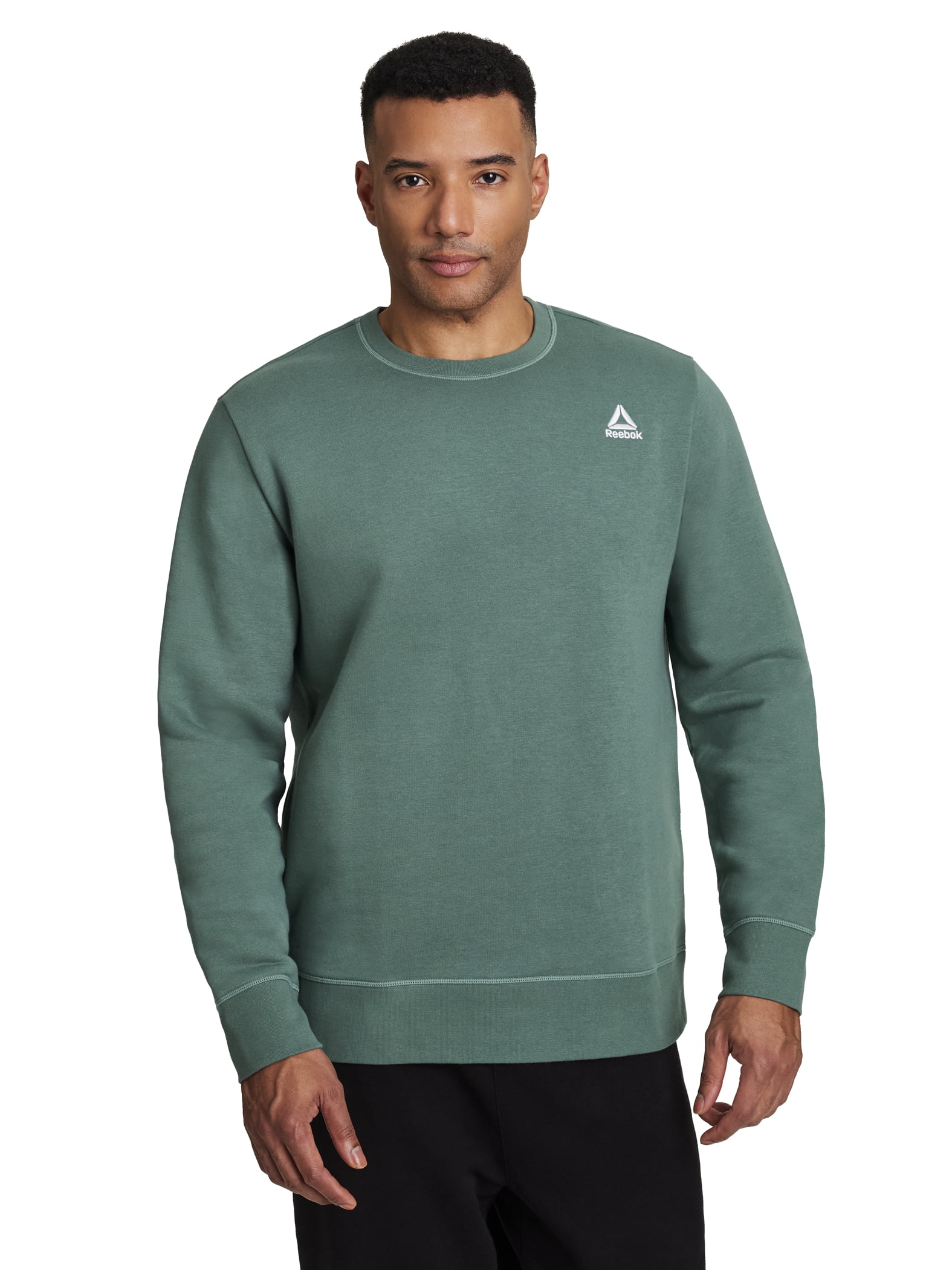 Reebok Men's and Big Men's Game Day Fleece Crewneck Sweatshirt, Sizes XS-5XL