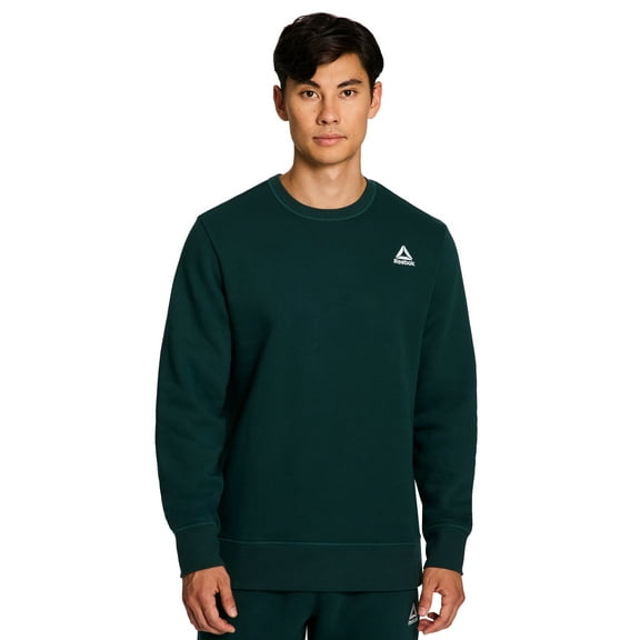 Reebok Men's and Big Men's Fleece Crewneck Sweatshirt, Sizes XS-5XL