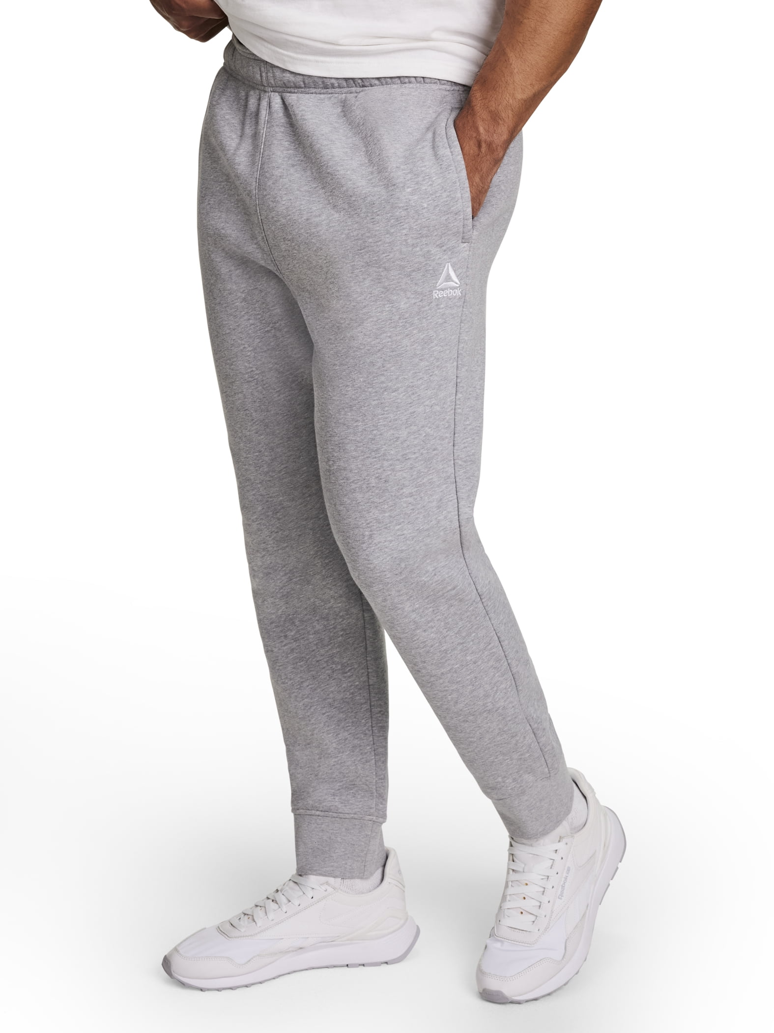 Reebok Men's and Big Men's Game Day Fleece Jogger Sweatpants, Sizes XS-5XL