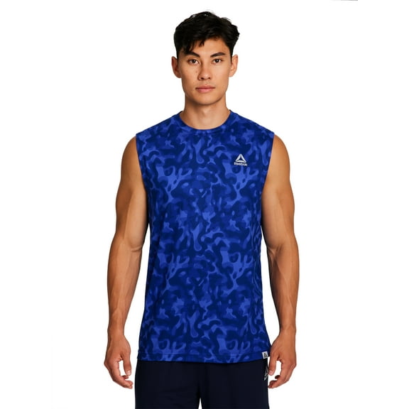 Reebok Men's and Big Men's Legacy Muscle Tee Shirt, Size XS-5XL