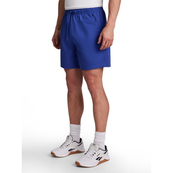 Reebok Men's and Big Men's Match Woven Short, 6" Inseam, Sizes XS-5XL
