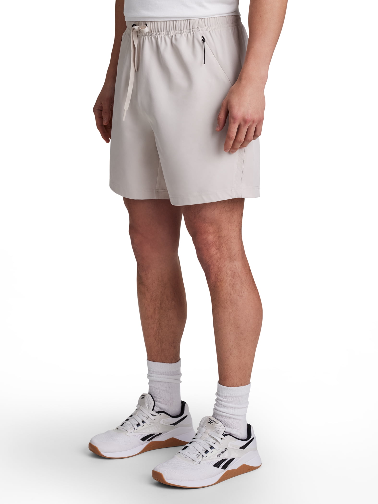 Reebok Men's and Big Men's Match Woven Short, 6" Inseam, Sizes XS-5XL