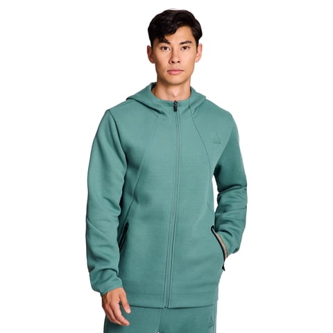 Reebok Men's and Big Men's Momentum Fleece Full Zip Hoodie, Sizes XS-5XL