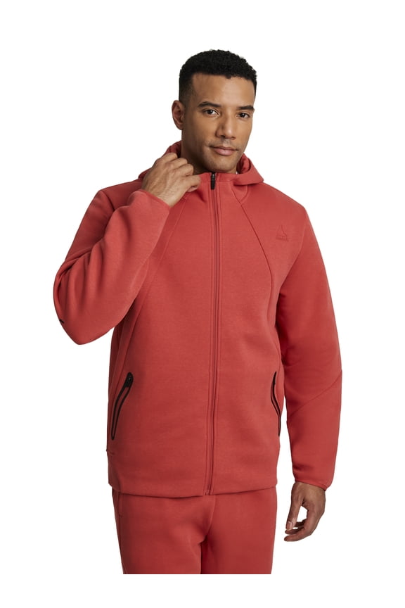 Men's and Big Men's Momentum Fleece Full Zip Hoodie, Sizes XS-5XL