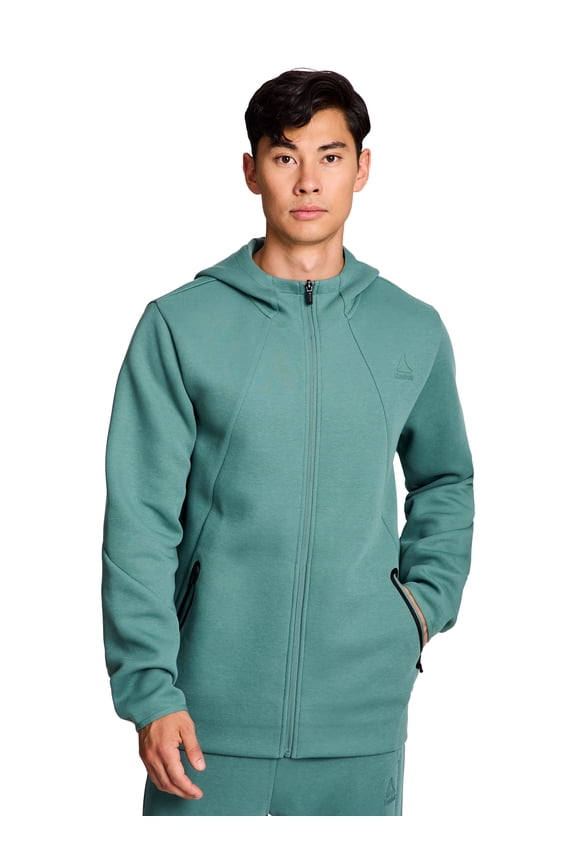 Men's and Big Men's Momentum Fleece Full Zip Hoodie, Sizes XS-5XL