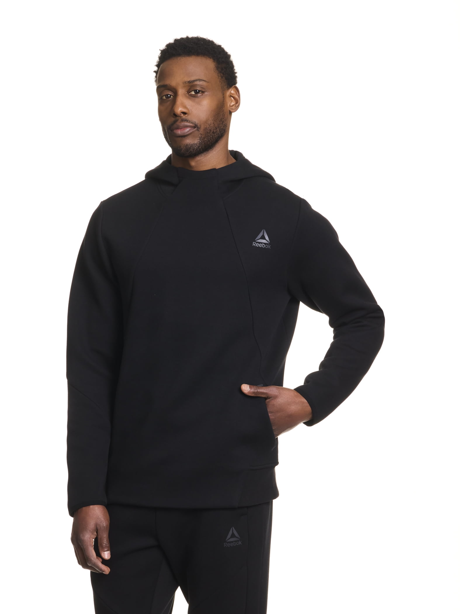 Reebok Mens and Big Mens Half Zip Woven Anorak Hoodie, up to Reebok Mens and Big Mens Half Zip Woven Anorak Hoodie, up to
