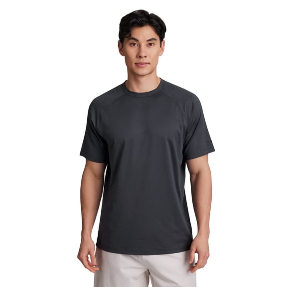 Reebok Men's and Big Men's Motive Performance Tonal Stripe Workout Shirt, Sizes XS-5XL