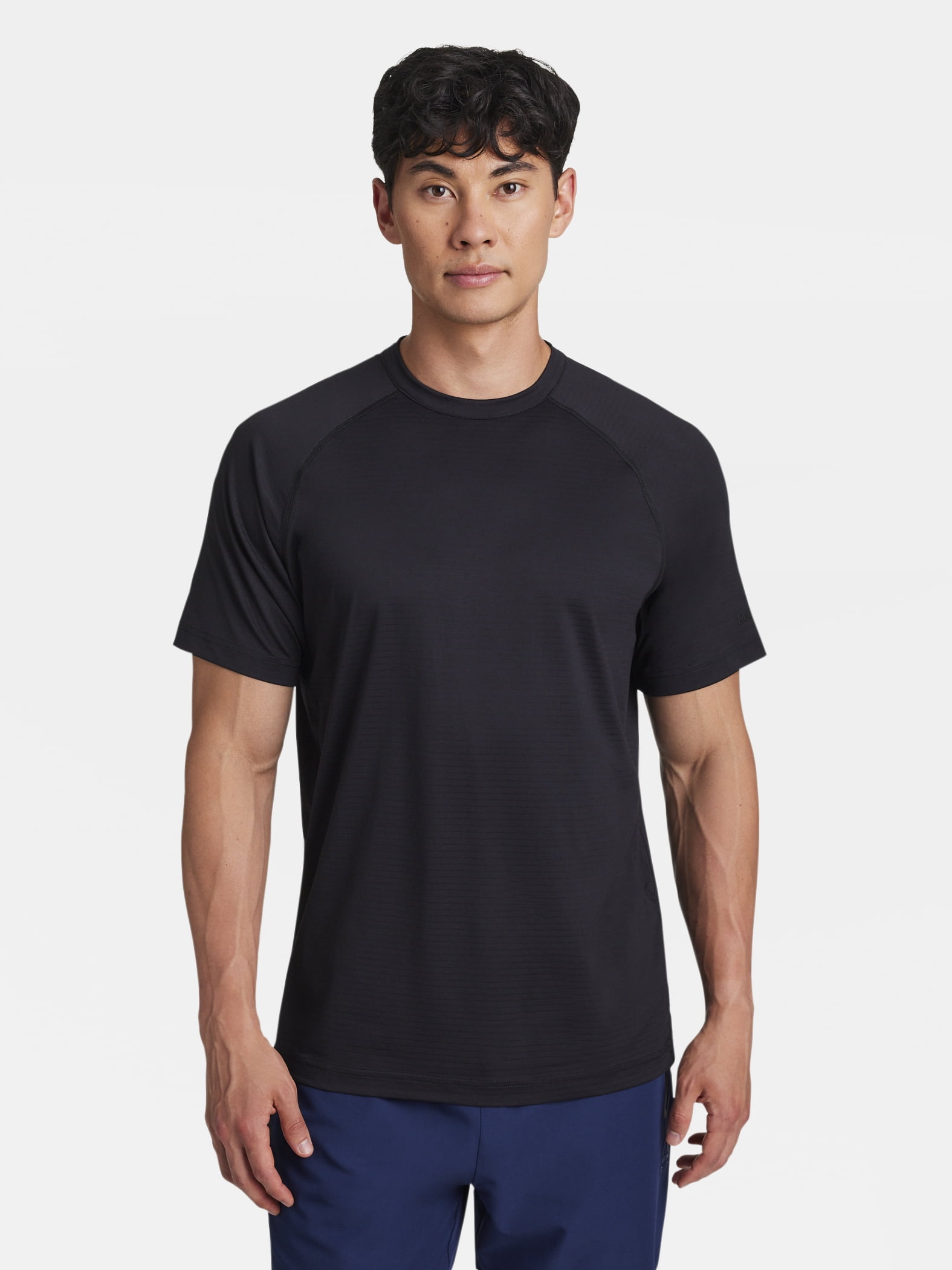 Reebok Men's and Big Men's Motive Performance Tonal Stripe Workout Shirt, Sizes XS-5XL