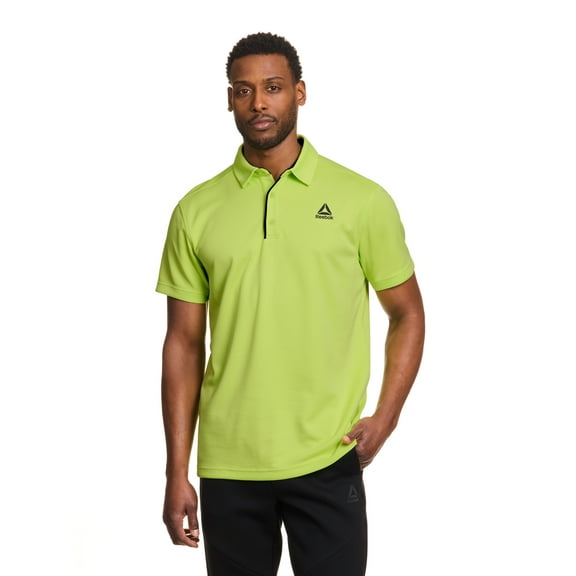 Reebok Men's and Big Men's Performance Polo Shirt, Sizes XS-5XL