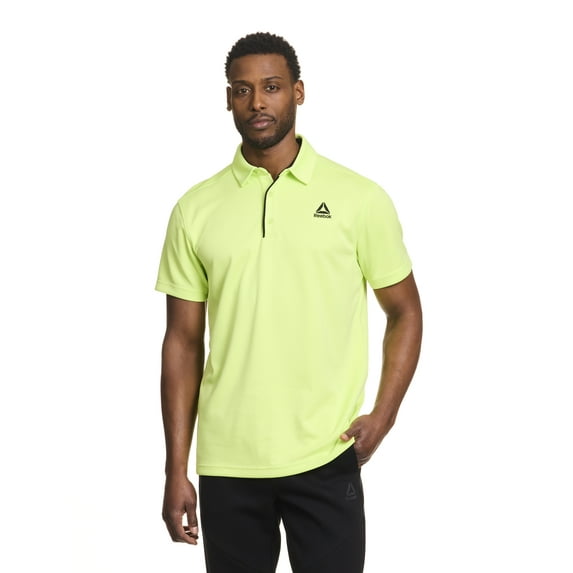 Reebok Men's and Big Men's Performance Polo Shirt, Sizes XS-5XL