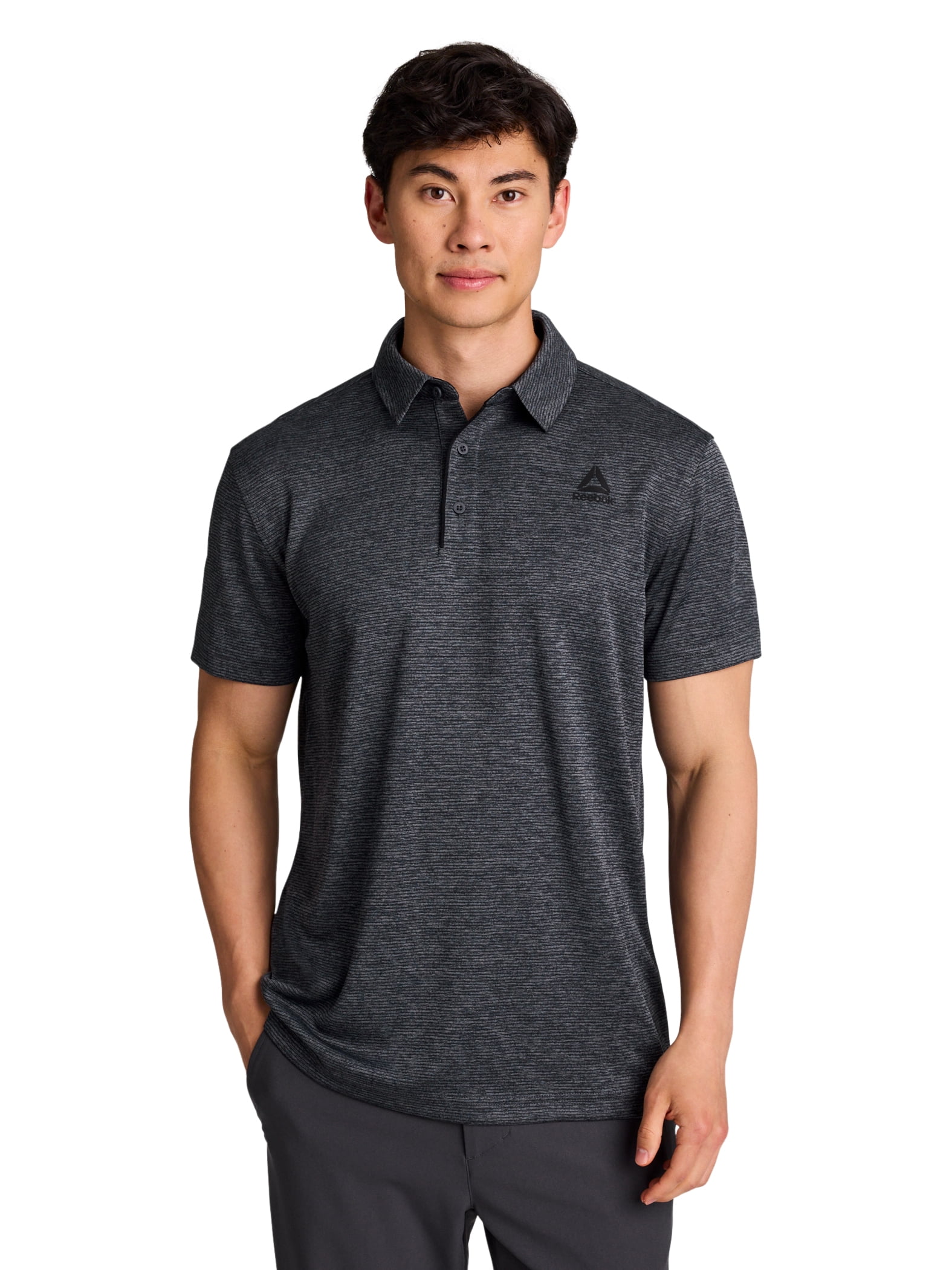 Reebok Men's and Big Men's Performance Polo Shirt, Sizes XS-5XL
