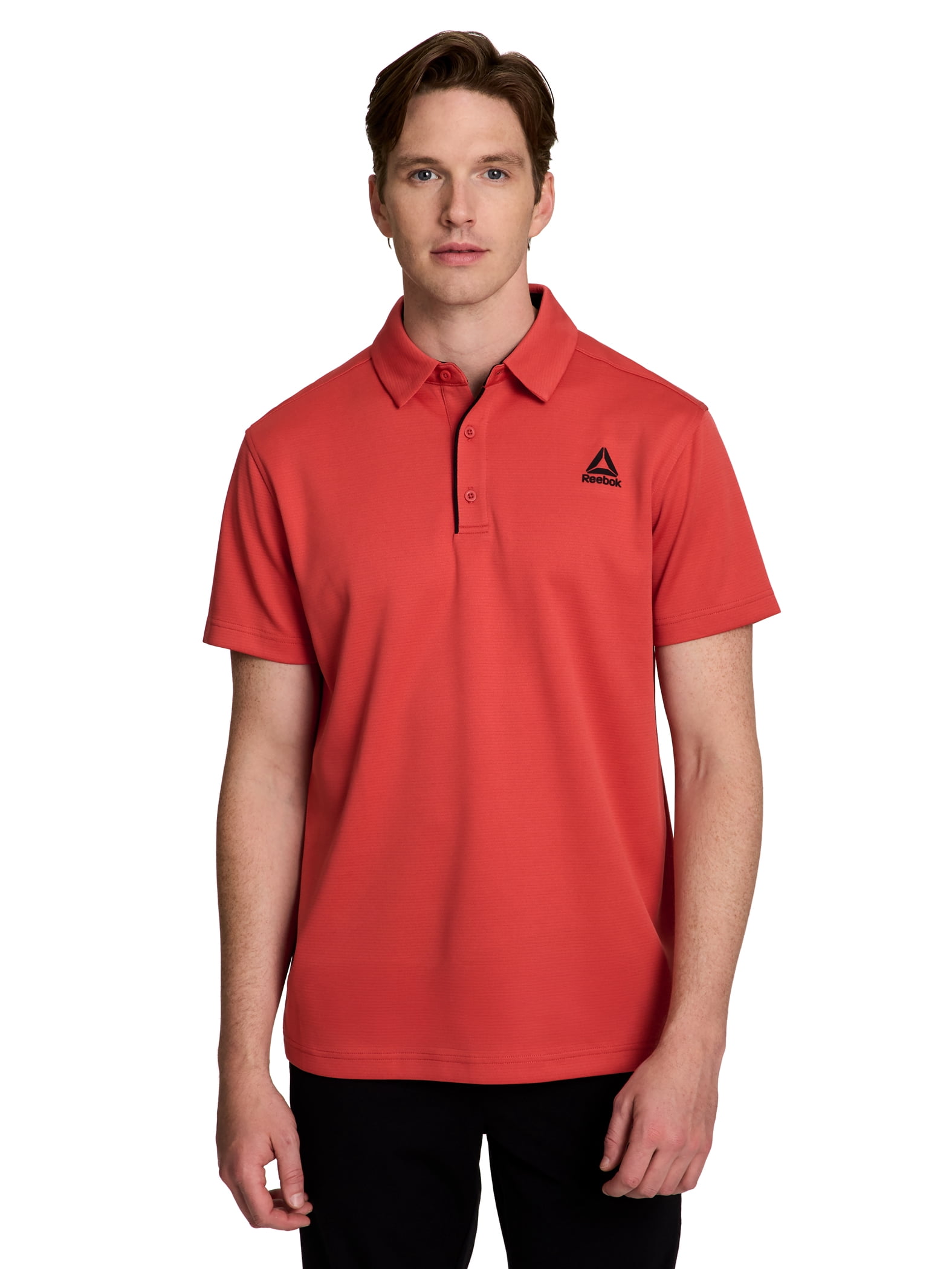 Reebok Men's and Big Men's Performance Polo Shirt, Sizes XS-5XL