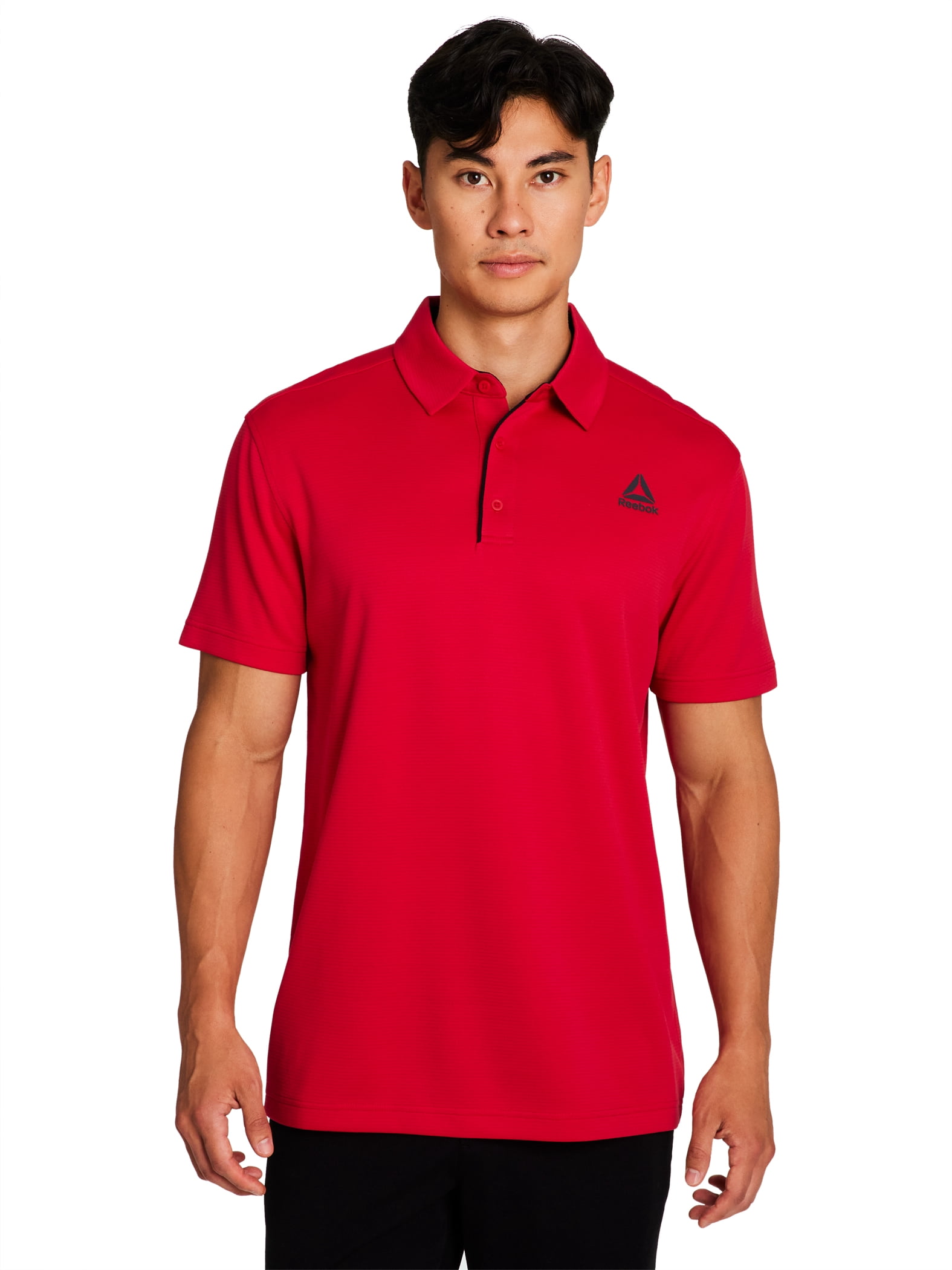 Reebok Men's and Big Men's Performance Polo Shirt, Sizes XS-5XL
